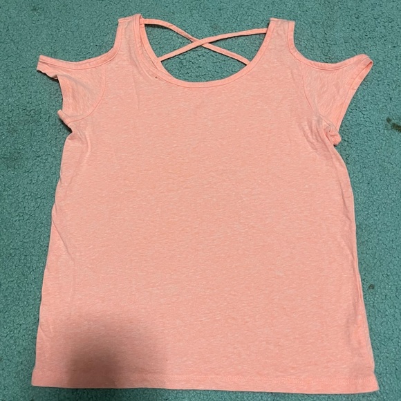 Girls Off The Shoulder Shirt - Picture 3 of 5